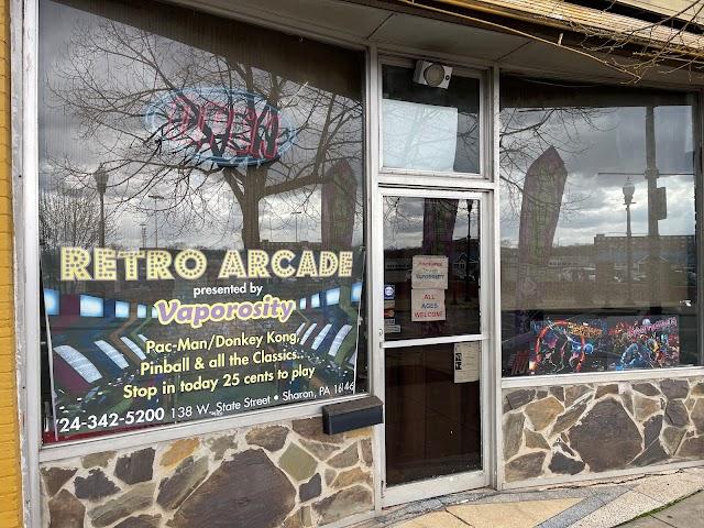 Retro Arcade at Vaporosity