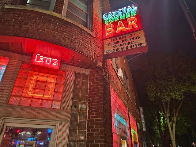 Crystal Corner Bar